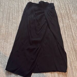 Black midi skirt small new with tag